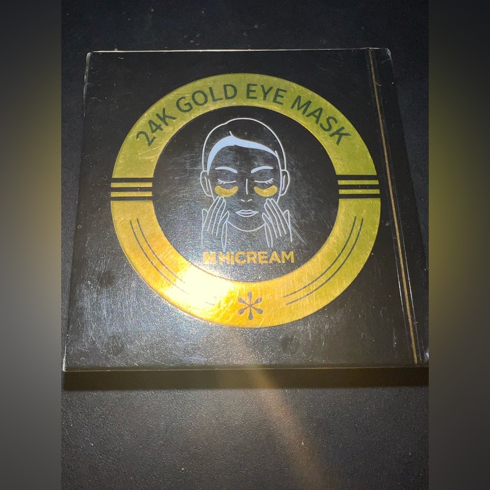 BNIB 24K Gold Eye Mask For Puffy Eyes - HiCream Rejuvenating Treatment 60 Pcs